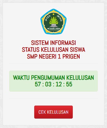 Pengumuman Kelulusan