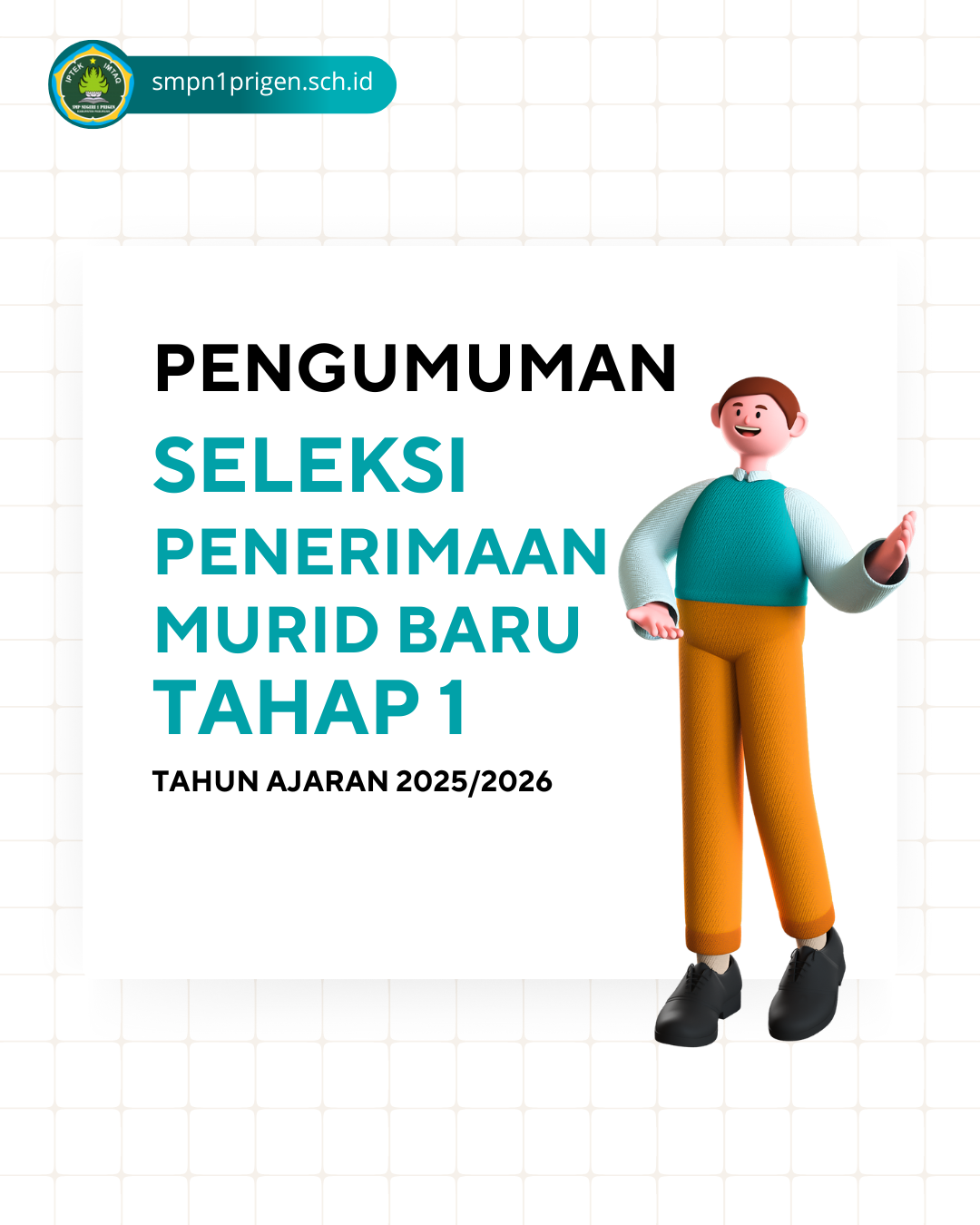 Pengumuman SPMB Tahap 1 Tahun 2025